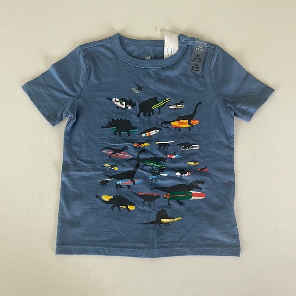 GAP Kids Dinosaur Surf Tee - Picture 1 of 4